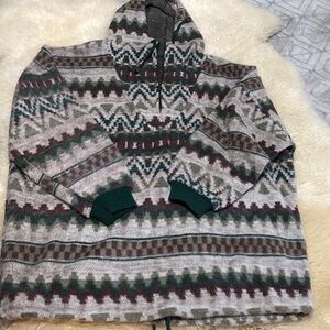 French country express cold weather hoodie size s